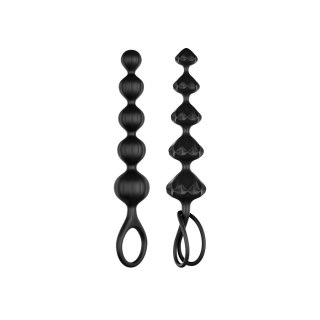 Kulki analne Satisfyer Love Beads Black