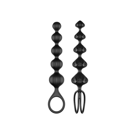 Kulki analne Satisfyer Love Beads Black