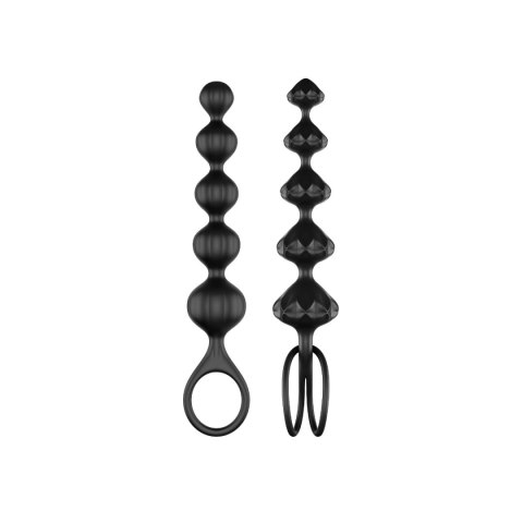 Kulki analne Satisfyer Love Beads Black