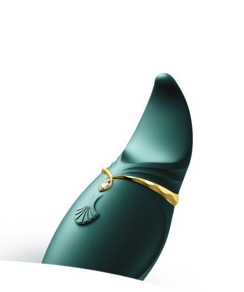 Stymulator łechtaczki Zalo Hero Jewel Green