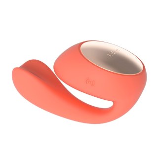LELO Ida Wave Coral Red – Inteligentny Stymulator Punktu G i Łechtaczki z Technologią WaveMotion™