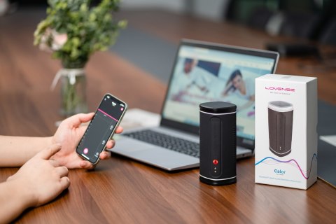 Lovense Calor – Inteligentny Masturbator z Funkcją Grzania i Czujnikiem Głębokości