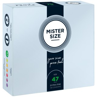 Prezerwatywy Mister.Size 47 mm Condoms 36szt