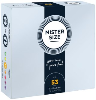 Prezerwatywy Mister.Size 53 mm Condoms 36szt