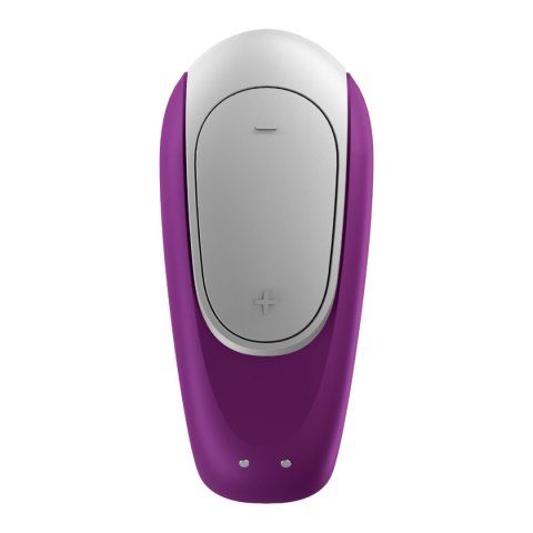 Wibrator dla par sterowany aplikacją Satisfyer Double Fun Violet