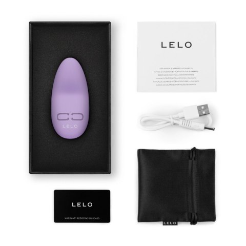 LELO Lily 3 – wodoodporny masażer osobisty, calm lavender, 10 trybów wibracji