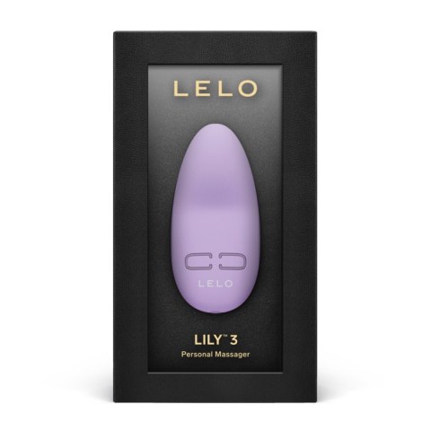 LELO Lily 3 – wodoodporny masażer osobisty, calm lavender, 10 trybów wibracji