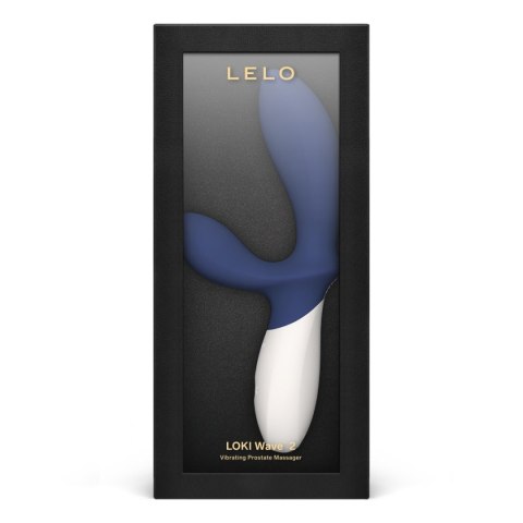 LELO Loki Wave 2 Base Blue – innowacyjna technologia WaveMotion™ zapewniająca falowy ruch dla intensywnej stymulacji prostaty