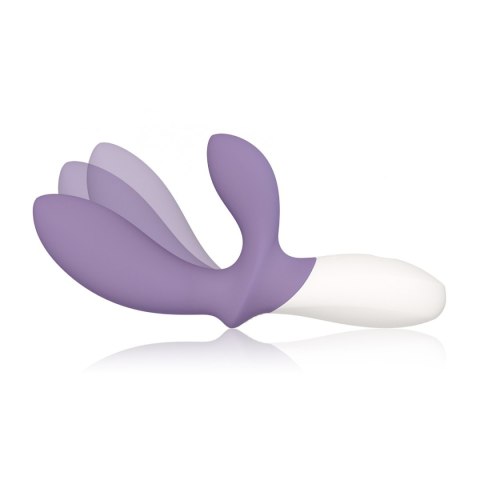 LELO Loki Wave 2 Violet Dust – gładka powierzchnia z silikonu klasy medycznej, bezpieczna i komfortowa w dotyku
