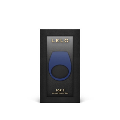 LELO Tor 3 Base Blue – wibrujący pierścień erekcyjny niebieski