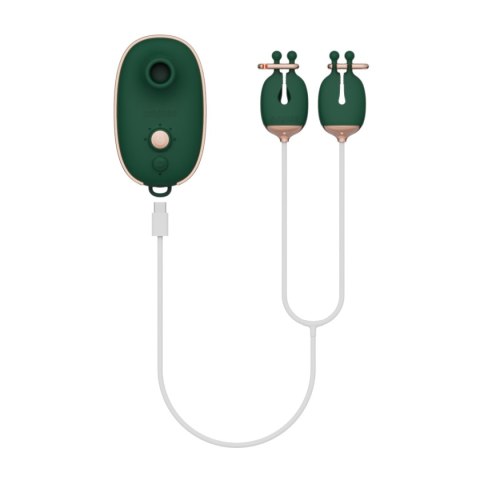 Stymulator Łechtaczki Qingnan Quartet Set Green