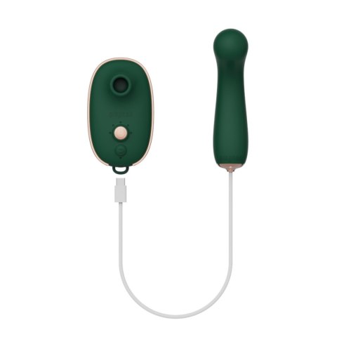 Stymulator Łechtaczki Qingnan Quartet Set Green