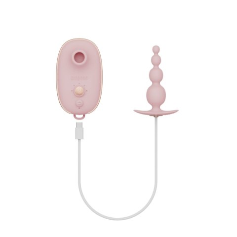 Stymulator Łechtaczki Qingnan Quartet Set Pink