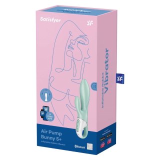 Wibrator króliczek Satisfyer Air Pump Bunny 5+ Mint