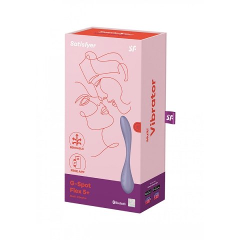 Stymulator Punktu G Satisfyer G-Spot Flex 5+ Lilac