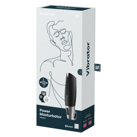 Masturbator Satisfyer Power Masturbator black silver