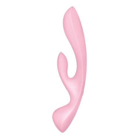Wibrator masażer króliczek Satisfyer Triple Oh Pink