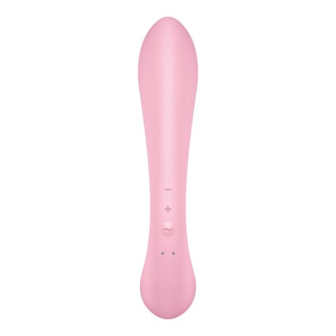 Wibrator masażer króliczek Satisfyer Triple Oh Pink