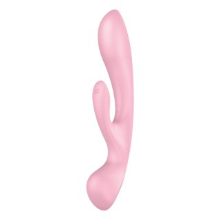 Wibrator masażer króliczek Satisfyer Triple Oh Pink