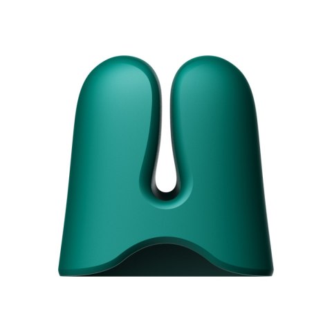 Wibrujące Zaciski na Sutki Zalo Nave Turquoise Green