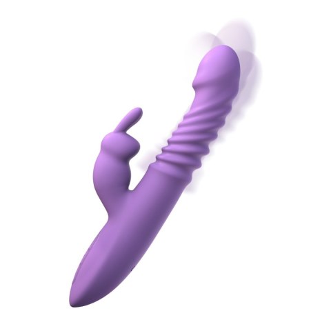 Wibrator silikonowy króliczek Fantasy for Her Her Thrusting Silicone Rabbit