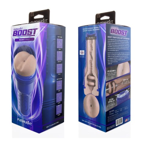 Masturbator Fleshlight Boost Blast Female: Light Medium Flesh
