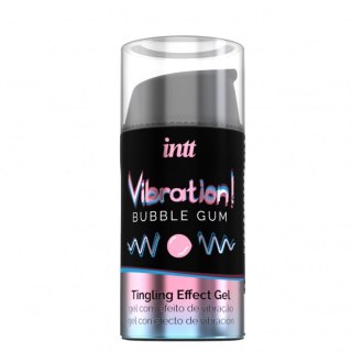 Żel Wibracyjny Z Efektem Mrowienia Intt Vibration! Bubble Gum Tingling Gel