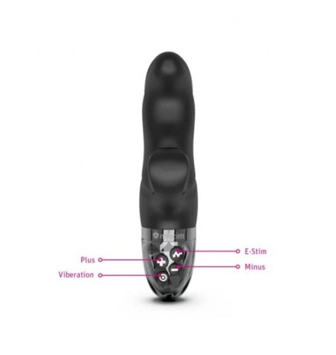 Wibrator e-stymulator Króliczek Mystim Hop Hop Bob eStimVibrator, Black