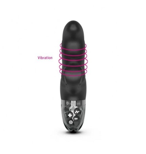 Wibrator e-stymulator Króliczek Mystim Hop Hop Bob eStimVibrator, Black