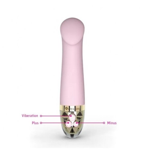 Wibrator Punktu G Mystim Right on Ron Vibrator, rose