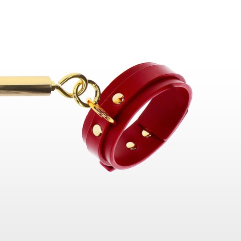 Kijek rozciągający Taboom Spreader Bar with Ankle Cuffs Red