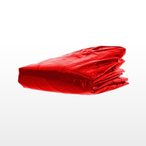 Prześcieradło Winylowe Taboom Wet Play Queen Size Bedsheet Red
