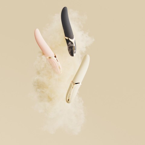 Wibrator imitujący oralne rozkosze Zalo Eva Obsidian Black