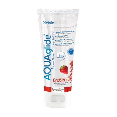 Lubrykant na bazie wody JoyDivision AQUAglide Strawberry 100 ml