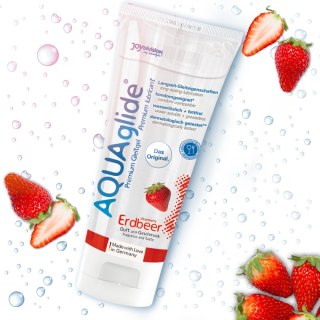 Lubrykant na bazie wody JoyDivision AQUAglide Strawberry 100 ml