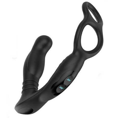 Wibrujący Korek Z Pierścieniam Nexus Simul8 Vibrating Dual Motor Anal Cock and Ball Toy