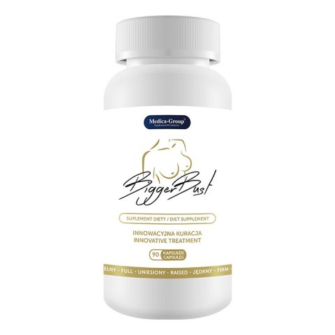 BiggerBust – suplement diety na powiększenie i ujędrnienie biustu, 90 kapsułek