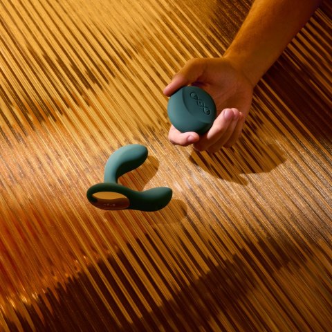 LELO Hugo™ 2 Remote Green – intuicyjne sterowanie z różnymi poziomami intensywności i trybami wibracji