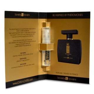 Perumy męskie z feromonami Lovely Lovers BeMINE Parfum for Man 2 ml