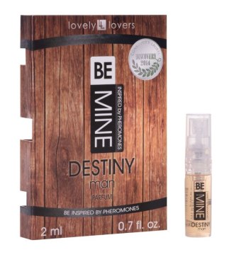 Perfumy męskie z feromonami Lovely Lovers BeMine Destiny Man 2ml