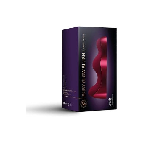 Masażer Rocks-off Ruby Glow Blush Red