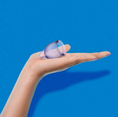 Satisfyer Feel Confident Lila– zestaw dwóch kubeczków menstruacyjnych (15 ml i 20 ml)