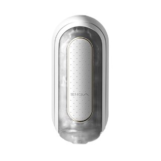 Masturbator z wibracjami Tenga Flip Zero Electronic Vibration White