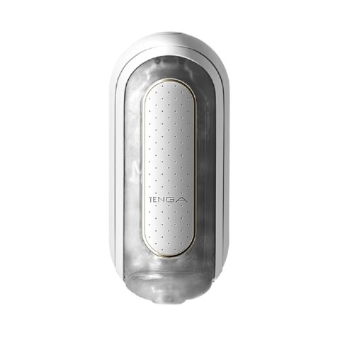 Masturbator z wibracjami Tenga Flip Zero Electronic Vibration White