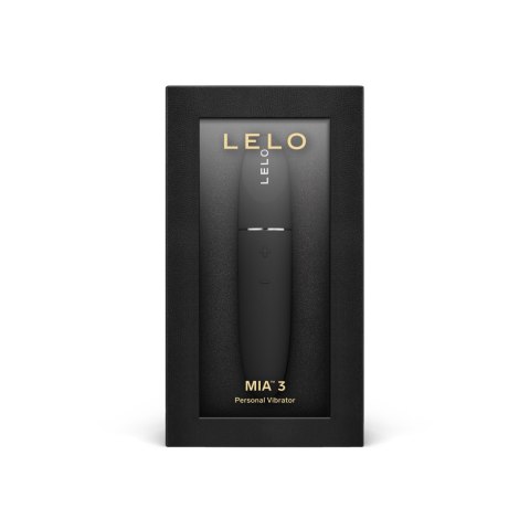 LELO Mia 3 – cichy, ale potężny wibrator w eleganckim czarnym kolorze