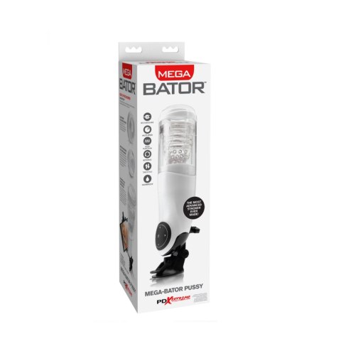 Masturbator Pipedream PDX Extreme Mega-Bator Pussy White