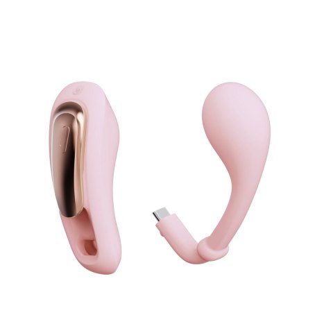 Wibrator Qingnan No.6 Wireless Control Wearable Vibrator Pink
