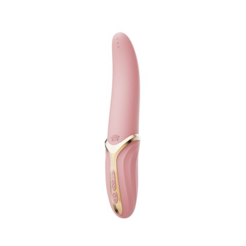 ZALO EVE Sakura Pink – profil wibratora z wygiętą końcówką