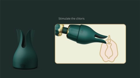 Masażer Zalo Kyro Turquoise Green