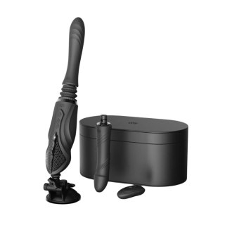 Sex maszyna Zalo SESH Compact Sex Machine Obsidian Black